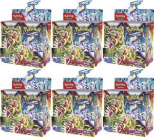 Scarlet & Violet Sealed Case of 6 Booster Boxes (Pokemon)