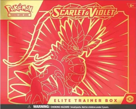 Scarlet & Violet Koraidon Elite Trainer RED Box (Pokemon)