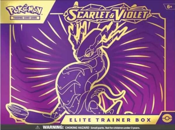 Scarlet & Violet Miraidon Elite Trainer PURPLE Box (Pokemon)