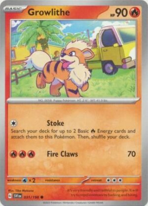 031/198 - Growlithe - Common
