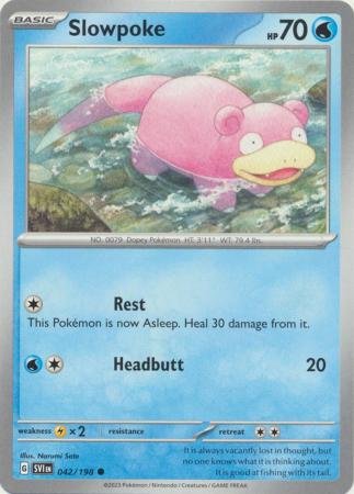 042/198 - Slowpoke - Common