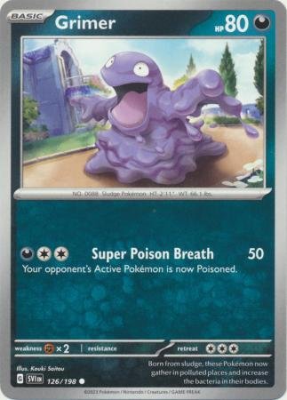 126/198 - Grimer - Common