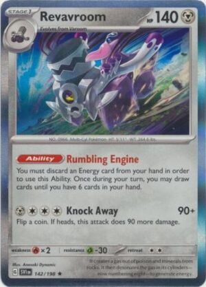 142/198 - Revavroom - Holo Rare