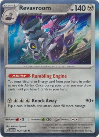 142/198 - Revavroom - Holo Rare
