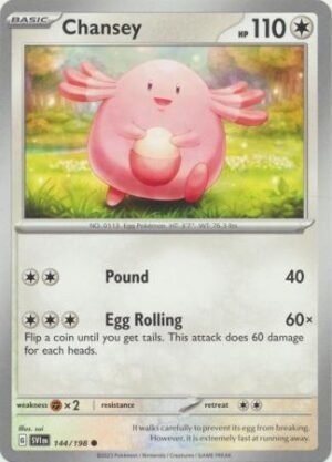 144/198 - Chansey - Common
