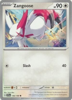 146/198 - Zangoose - Common
