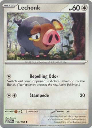 154/198 - Lechonk - Common