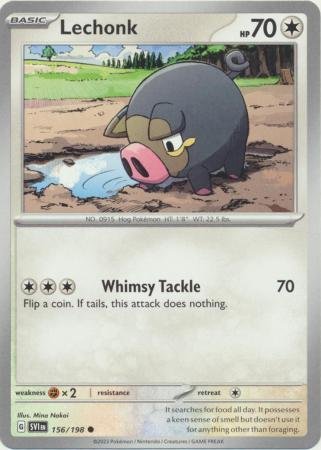 156/198 - Lechonk - Common