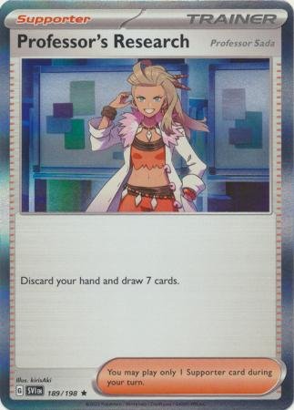 189/198 - Professor's Research (Professor Sada) - Holo Rare