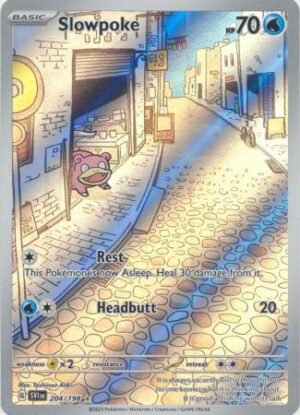 204/198 - Slowpoke - Illustration Rare