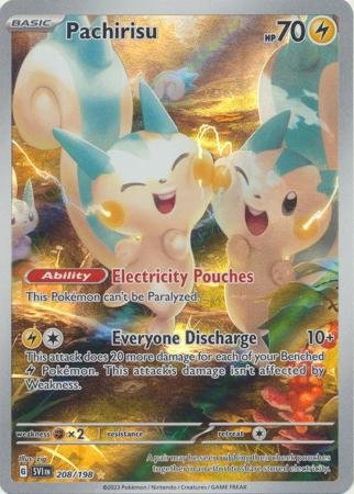 208/198 - Pachirisu - Illustration Rare