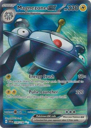 226/198 - Magnezone ex - Full Art Secret Rare