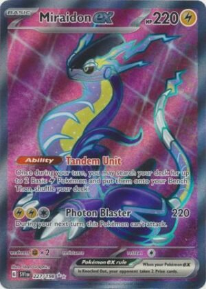227/198 - Miraidon ex - Full Art Secret Rare