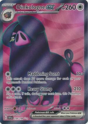 234/198 - Oinkologne ex - Full Art Secret Rare