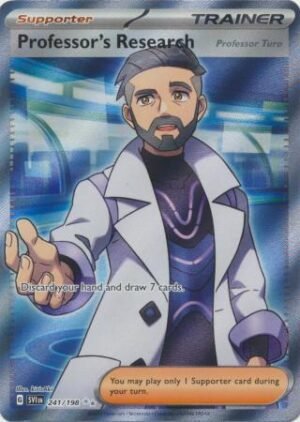 241/198 - Professor's Research (Professor Turo) - Full Art Secret Rare