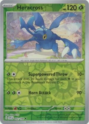 002/198 - Heracross - Uncommon Reverse Holo