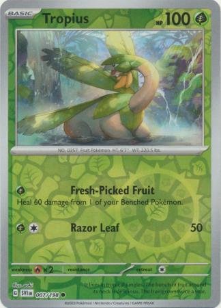 007/198 - Tropius - Common Reverse Holo