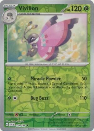 010/198 - Vivillon - Uncommon Reverse Holo
