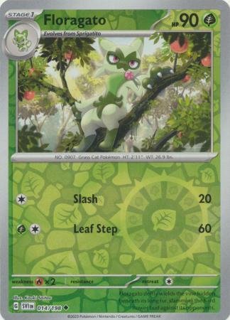 014/198 - Floragato - Uncommon Reverse Holo