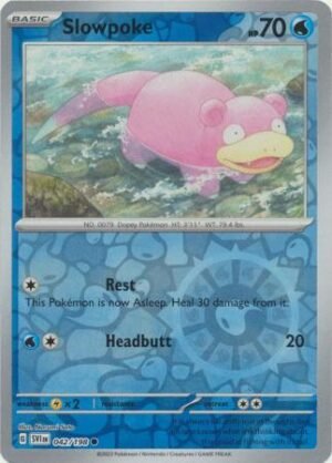 042/198 - Slowpoke - Common Reverse Holo