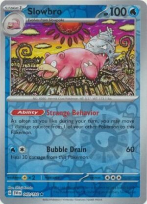 043/198 - Slowbro - Holo Rare Reverse Holo