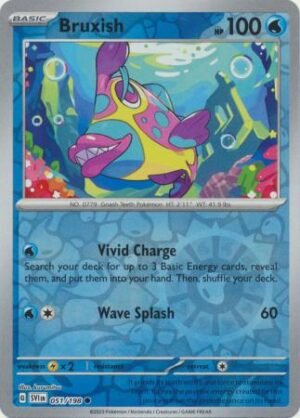 051/198 - Bruxish - Common Reverse Holo