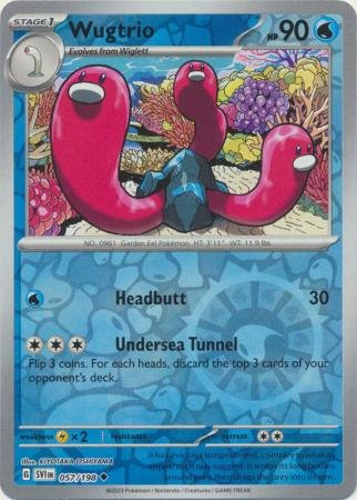 057/198 - Wugtrio - Uncommon Reverse Holo
