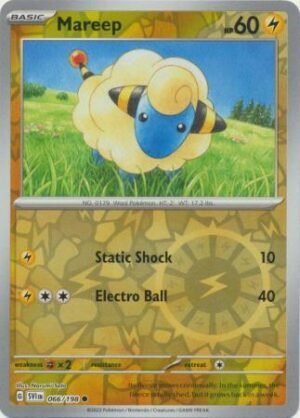 066/198 - Mareep - Common Reverse Holo