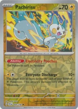 1775929.jpg 068/198 - Pachirisu - Uncommon Reverse Holo