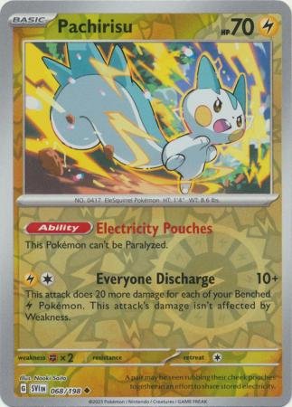 1775929.jpg 068/198 - Pachirisu - Uncommon Reverse Holo