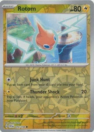 070/198 - Rotom - Common Reverse Holo