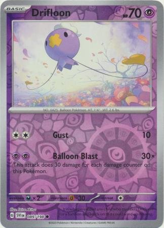 089/198 - Drifloon - Common Reverse Holo