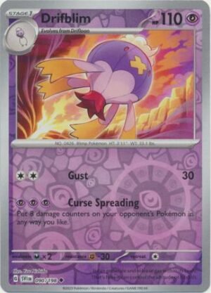 090/198 - Drifblim - Uncommon Reverse Holo