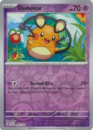 095/198 - Dedenne - Common Reverse Holo