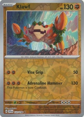 122/198 - Klawf - Holo Rare Reverse Holo