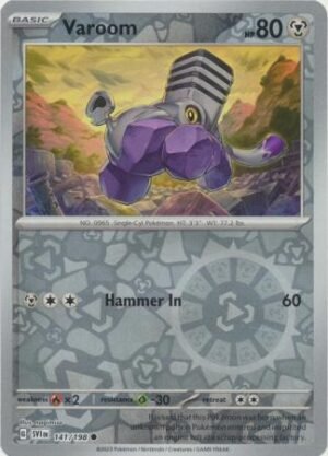 141/198 - Varoom - Common Reverse Holo