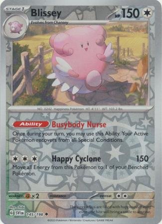 145/198 - Blissey - Uncommon Reverse Holo