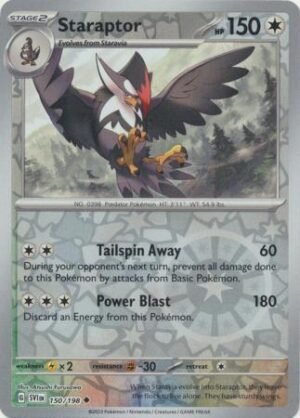 150/198 - Staraptor - Uncommon Reverse Holo