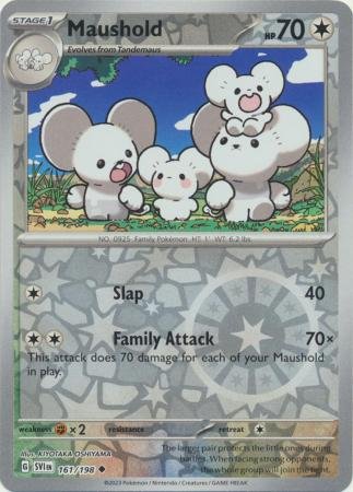 1776014.jpg 161/198 - Maushold - Uncommon Reverse Holo
