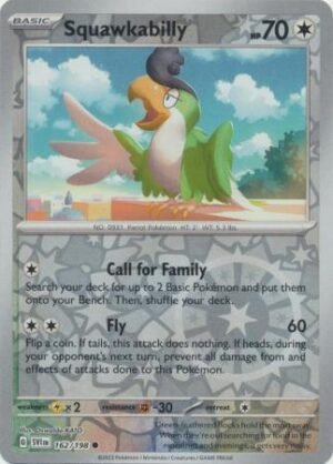 162/198 - Squawkabilly - Common Reverse Holo