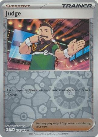 176/198 - Judge - Uncommon Reverse Holo