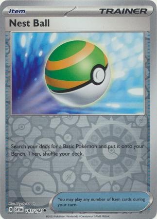 181/198 - Nest Ball - Uncommon Reverse Holo