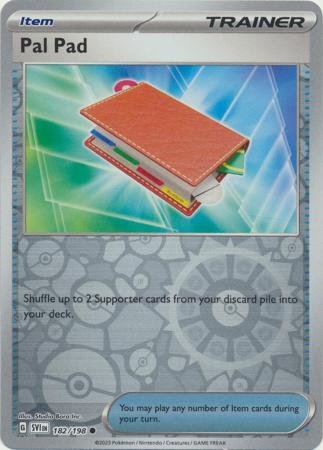 182/198 - Pal Pad - Common Reverse Holo