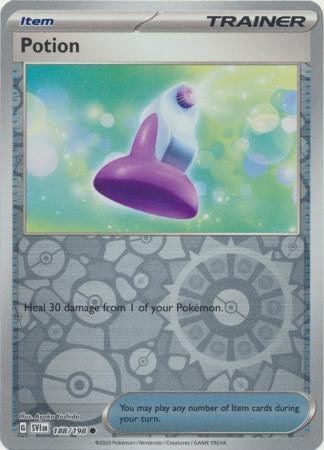 188/198 - Potion - Common Reverse Holo