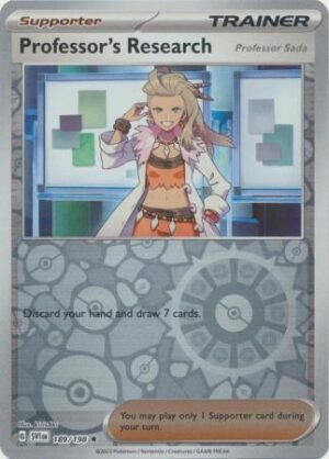 1776042.jpg 189/198 - Professor's Research (Professor Sada) - Holo Rare Reverse Holo