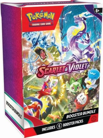 Scarlet & Violet Booster Bundle Box of 6 Packs (Pokemon)