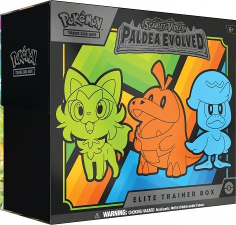 Scarlet & Violet: Paldea Evolved Elite Trainer Box (Pokemon)