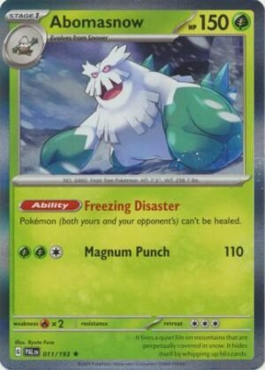 Abomasnow - 011/193 - Holo Rare