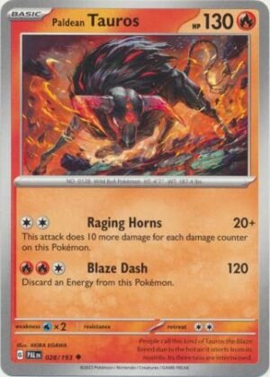 1780896.jpg Paldean Tauros - 028/193 - Uncommon