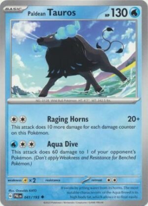 1780909.jpg Paldean Tauros - 041/193 - Uncommon